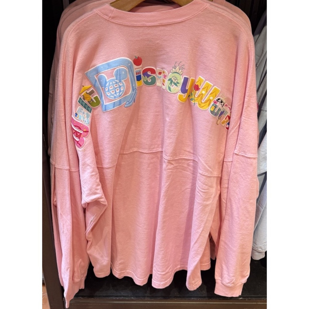 2025 Disney World Parks All Princess Spirit Jersey XXL Pink Belle Cinderella NEW
